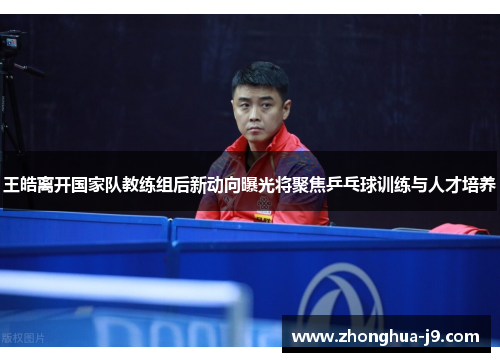 王皓离开国家队教练组后新动向曝光将聚焦乒乓球训练与人才培养